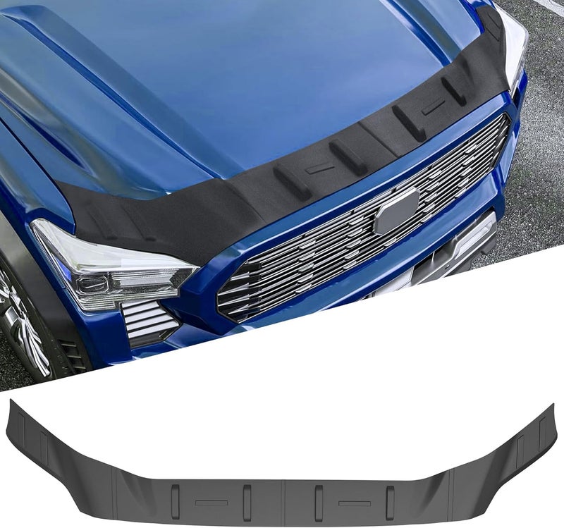 WASOFF Hood Protector Fit for Toyota Tacoma 2024 2025 4Runner Bugflector TPE Low Profile Hood Shield Bug Hood Deflector Fit for Toyota 4Runner 2025 Accessory Hood Guard for Tacoma Accessories 2024 - Image 1
